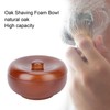 Wooden Shaving Bowl Men Shaving Cream Foam Bowl with Lid