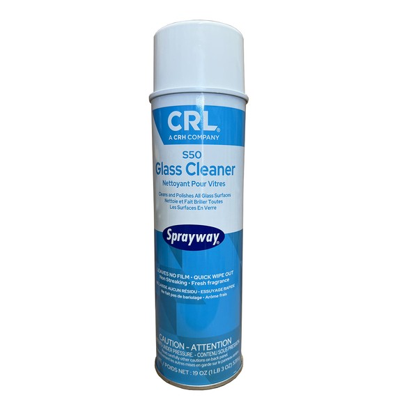 CRL S50 Sprayway Glass Cleaner (19 OZ Can) by CR Laurence