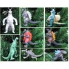 Godzilla 8 Piece Christmas Tree Ornament Set Featuring, Mechagodzilla, Showa
