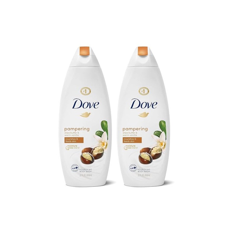 Dove Pampering Body Wash Nourishes & Feeds Skin Shea Butter
