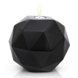 Omoide Large Ceramic Cremation Urns for Ashes - Handcrafted Memorial Urn Pot - Elegant Burial Urn for Man, Woman, Child - 220 lbs Capacity (Black)