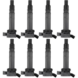 AZHZ 8PCS Ignition Coils Compatible with for Toyota Tundra 2005-2011 4.0L V6 for Toyota Tacoma 2005-2021 2.7L l4 for Toyota Corolla 2009-2010 2.4L l4 Replacement for 610-58651 /