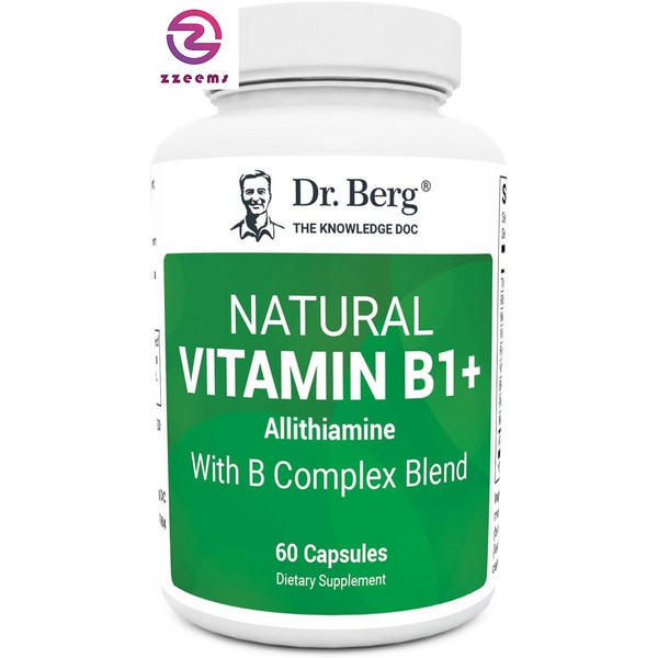 Dr. Berg Natural Vitamin B1 B6 B12 Complex - Allithiamine
