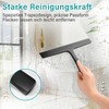 Shower Squeegee, Squeegee Shower with Stainless Steel Core, Shower Squeegee
