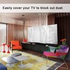 SKARUMMER Foam Flat Screen TV Cover Fits Up to 65''W