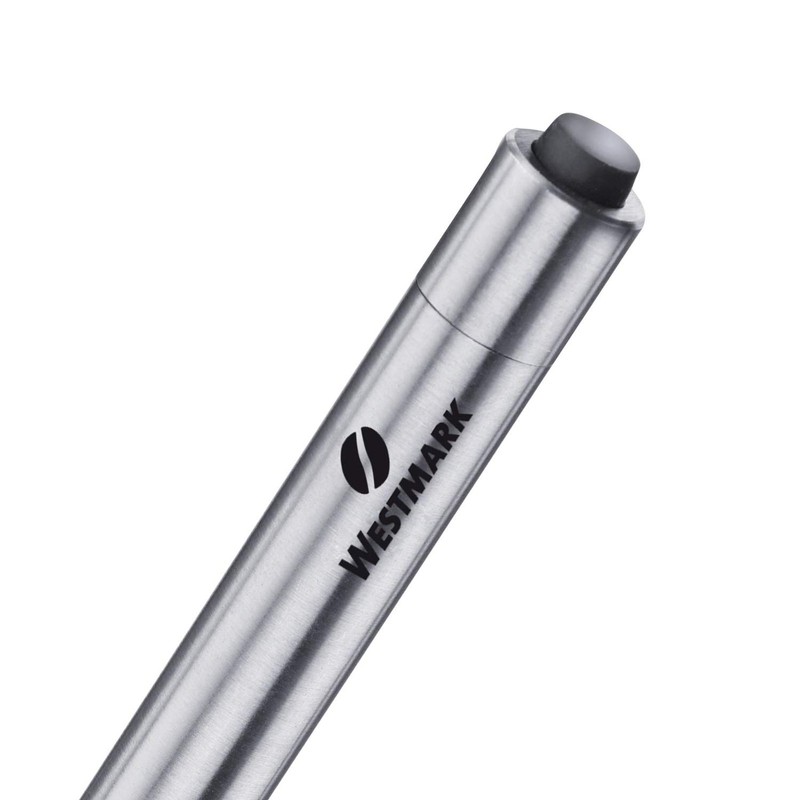 Westmark Elektrischer Milchaufschäumer, Brasilia, 24,8 cm Länge, 18/8 Rostfreier Edelstahl,