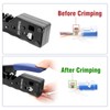 RJ45 Crimping Pliers Network Connector Set with 10 x Cat