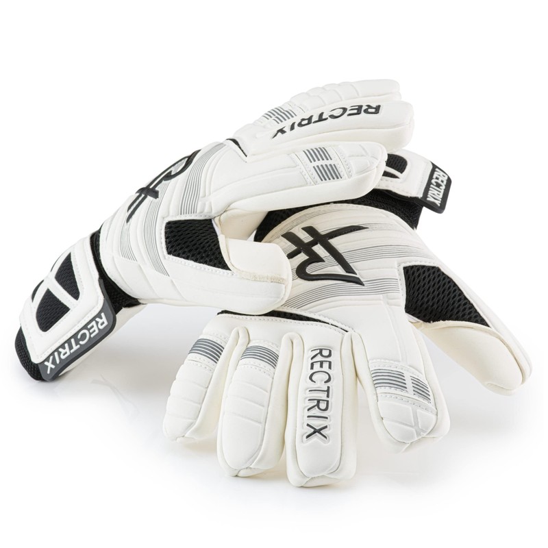Rectrix 1.0 Goalkeeper Gloves (With Free Zip Case) - Negative