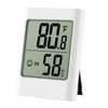 Maoskax Digital Hygrometer Thermometer Indoor LCD Room Temperature Gauge with