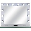 Ver Beauty Professional Large Hollywood Vanity Tempered Glass Mirror for