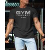 Gym Therapy Workout Shirts for Men, Lifting T-Shirt for Gym