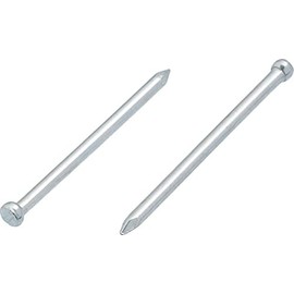 1.4mm x 25mm Galvanised Steel Bright Oval Lost Head Joinery Nails Small Head (Pack of 250)