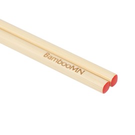 BambooMN Brand - Premium Grade 10" Bamboo Chopsticks - 6 Sets
