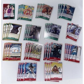 ONE PIECE TCG SMOKER BUDGET DECK RED/GREEN OP-10 Tournament Ready