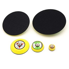 Sanding Pad Velcro with M6 Thread for Wood, Metal, Carving, Polishing, Diameter 50 mm, Pack of 1
