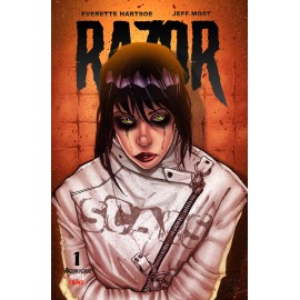 Everette Hartsoe RAZOR: SCARS #1 -MADNESS CVR.-A SIGN W/ COA