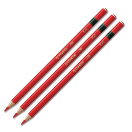 3x Stabilo-All Pencils (Red)