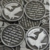 Set of 10 Eagle Soar Isaiah 40:31 Pocket Token Coins