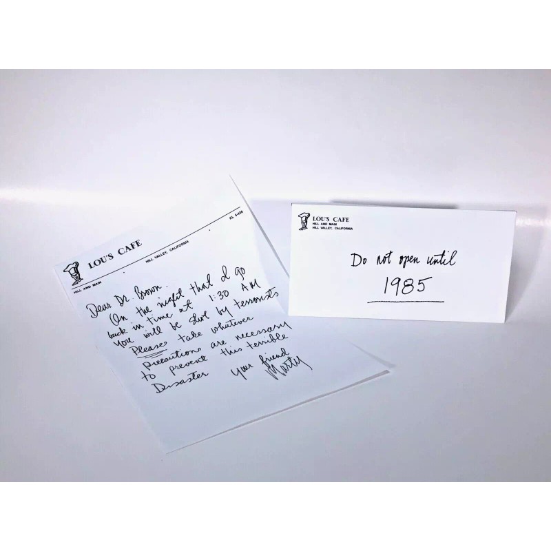 Back to the Future _ Letter to Doc (REPLICA)