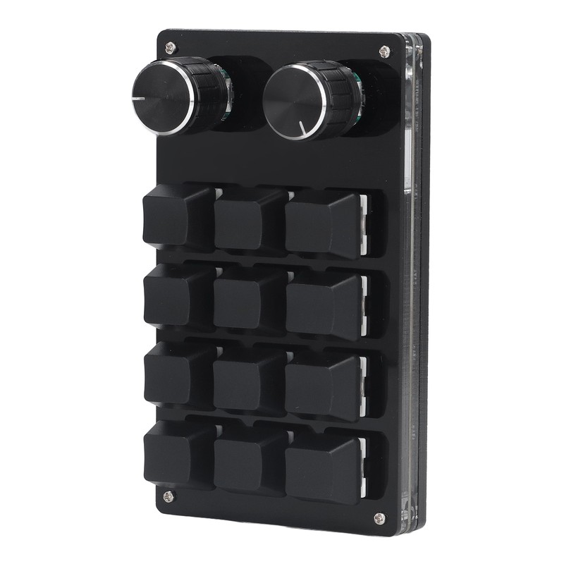 Mechanical Gaming Keypad 12 Keys 2 Knobs Small OSU Gaming