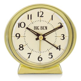 Westclox Big Ben Classic Battery Operated Alarm Clock with Lumnious Hands
