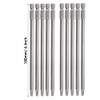 Bestgle 10pcs 1/4 Inch Shank 150mm Long Magnetic Square Head
