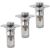M METERXITY 3-Pack Bathroom Sink Stopper Hair Catcher, Bathroom Sink