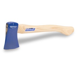 VAUGHAN Sportsman Camp Axe, Made in The USA, Fits in Tackle Box, 10 Inch Hickory Handle, VN33224