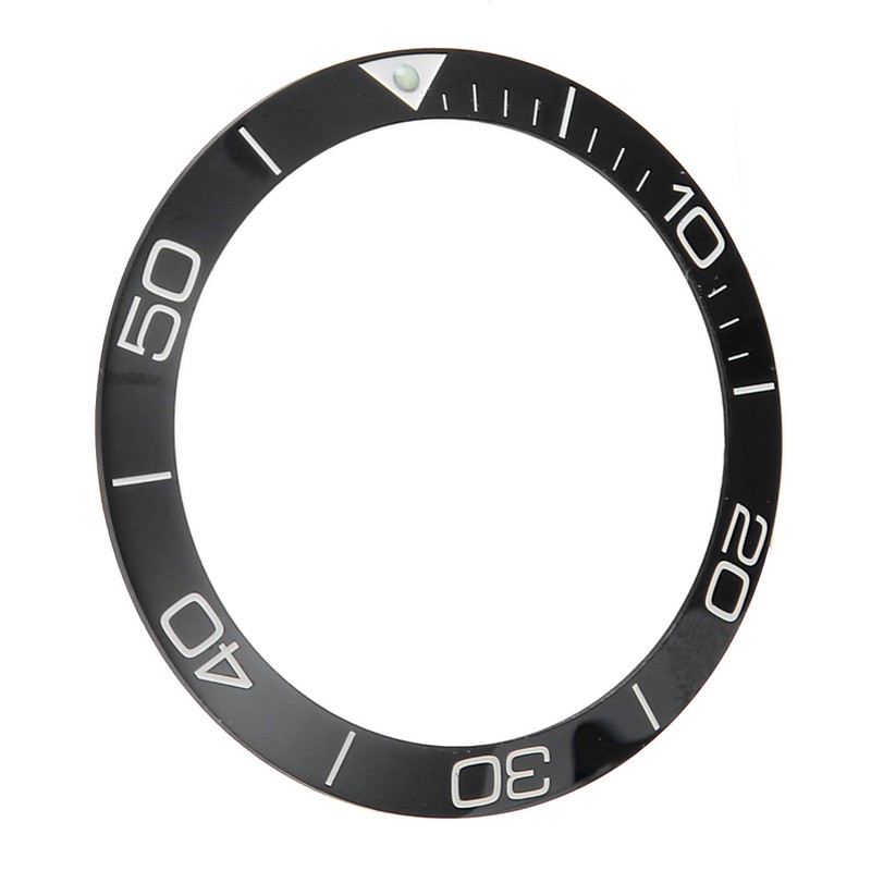 Ceramic Watch Bezel Ring Professional 38.6mm Watch Bezel Insert Replacement