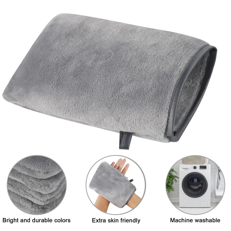 PHOGARY 8 Pack Microfiber Wash Mitts Flannel Soft Wash Mitt
