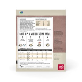 The Honest Kitchen The Honest Kitchen Human Grade Whole Grain, Veggie & Fruit Base Mix Dehydrated Dog Food (Just Add Protein) - 7 Pound Box (makes 12 Pounds)