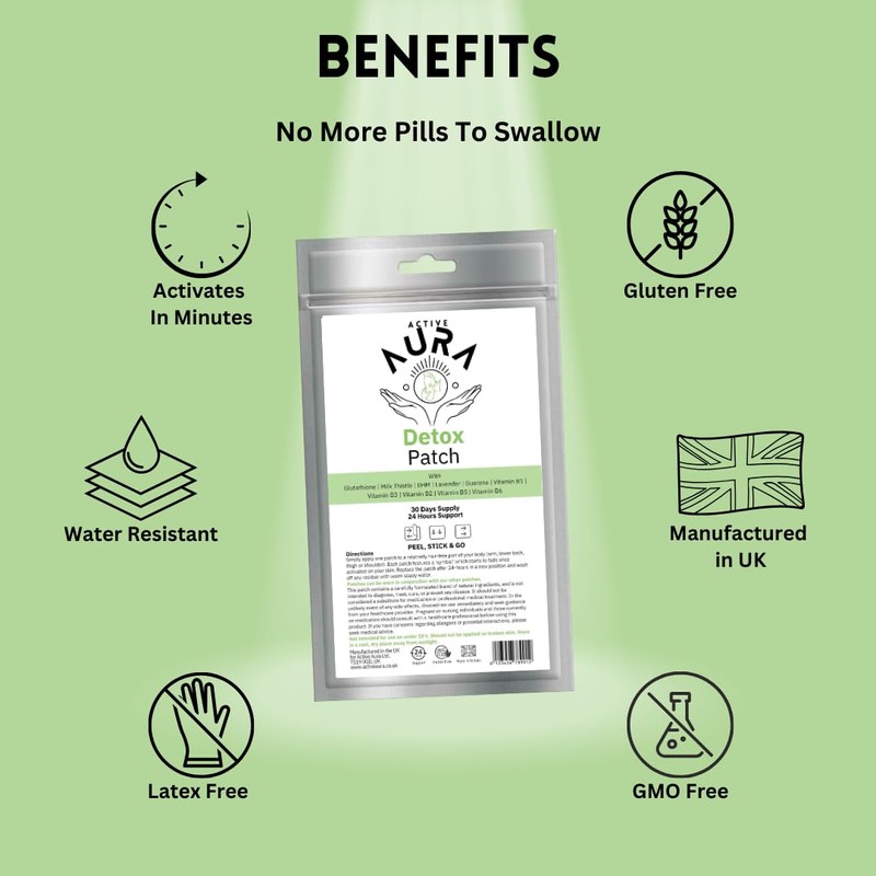 Detox & Cleanse Patches - Detox Foot Patches - Body