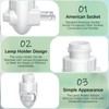 Tuanse 30 Sets Plug in Night Light Module Night Light