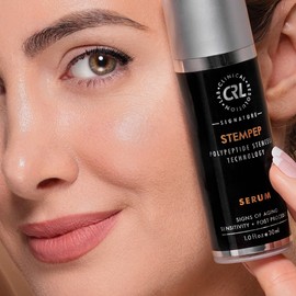 Clinical Resolution StemPep Serum Anti Aging, Anti Wrinkle, Facial Skin Care Natural & Organic Plump, Collagen Serum for Face Help Smooth and Even Skin (1.0 fl. Oz / 30 ml)