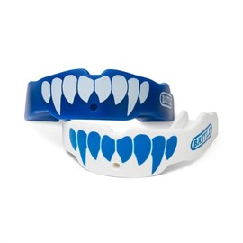 Battle Sports Fang Mouthguards 2-Pack – Football Protection for Youth & Adults – Includes Strap – Works with Braces – Enhanced Dental Coverage – Ideal for Contact Sports