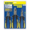 Surtek P06V Juego de 3 Pinzas, 1000 V