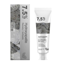 Ninnyi Hydroxyapatite Toothpaste 7.5, 4.23oz for Sensitive Teeth Prevent Tooth Decay Strengthens and Whitens Teeth