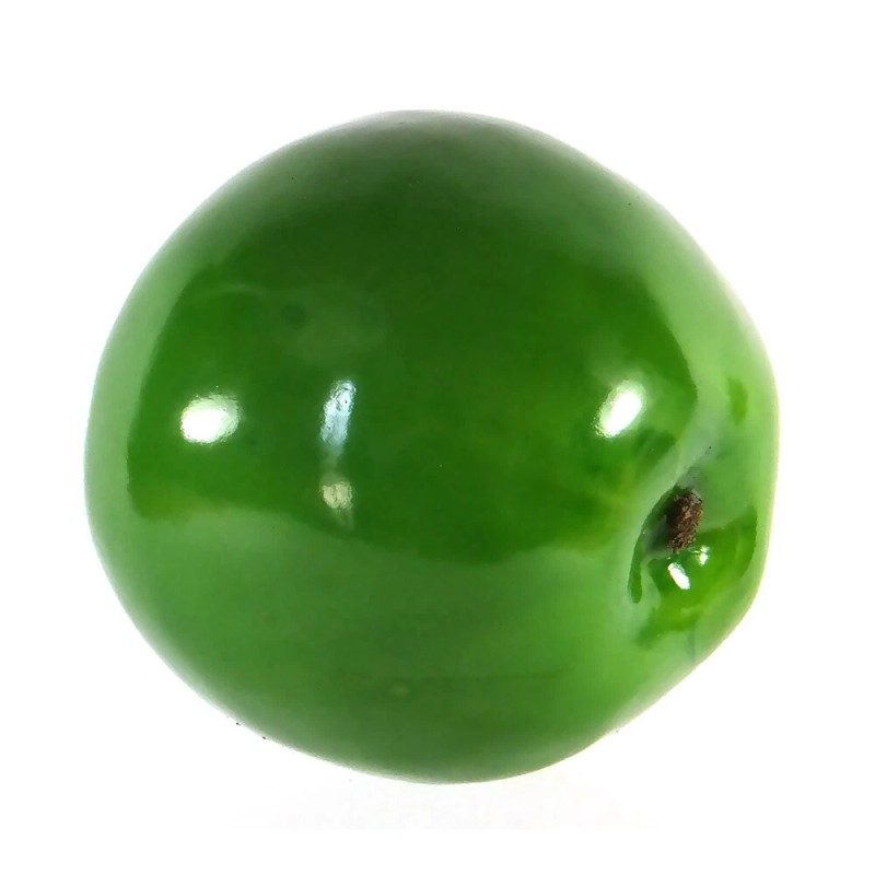 Vasefill Artificial Apple Extra-large 3.75-in Round Apples Fake Fruit Red