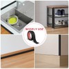 LSGCQ Protector de esquina de pared flexible, autoadhesivo, para despegar
