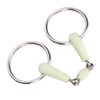 Horse Mouth Bit Stainless Steel Ring Middle Rubber Apple Flavour