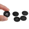 HARFINGTON 10pcs 32L Sewing Buttons 4/5"(20mm) Resin Round Flat 4-Hole