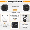 Yaocom 8 Pack Fridge Lock Heavy Duty Locks for Fridge