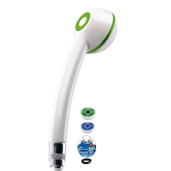 SwissClima Judith Power! shower head with strong pressure and yet