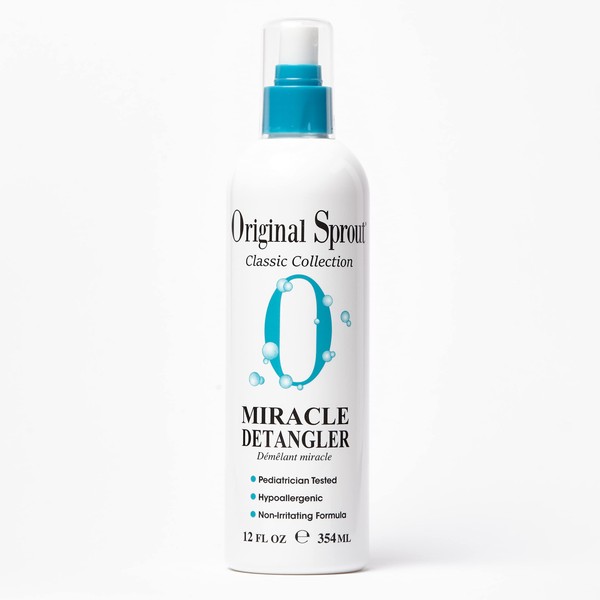 Original Sprout Miracle Detangler. Hair Moisturizer and Leave-In Conditioner Spray,12 oz