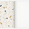 etmamu 151 Set of 3 Notebooks A5 Terrazzo Pattern 32