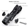 GEWAGE Bike Stem - 130 Degree Adjustable Bicycle Stem- 75mm