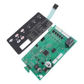 Pool Heater Control Board with Switch Membrane Pad 42002‑0007S for MasterTemp NA LP Series Pool Spa Heater