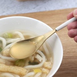 (10x10) Mont Blanc Eiffel Gold Udon Spoon / (텐바이텐)몽블랑 에펠 골드 우동 숟가락