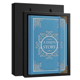 Dad Gifts Dad Memory Journal Dad’s Story Journal Notebook For Writing Father Journal Dads Fathers Day Birthday Gifts from Daughter Son (dad’s story-dark blue)