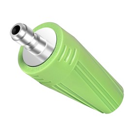 Coyardor Pressure Washer Turbo Nozzle, 360° Rotating Power Washer Tips with 1/4" Quick Connect Replacement For Ryobi, Simpson, Karcher, Greenworks, and More, Green (3400 PSI, 4.0 GPM)